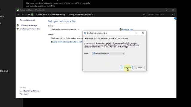 How to Create a Windows Repair Disc for Windows 10 32 or 64 bit Guide 2019 смотреть онлайн