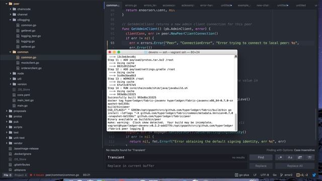 Hyperledger Fabric - error handling framework смотреть онлайн