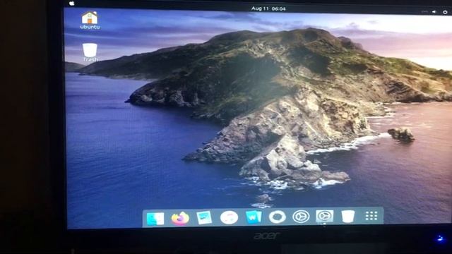 ApplePiOS On Pi4! Skinned Ubuntu 20.04 That I Made Myself!!!!