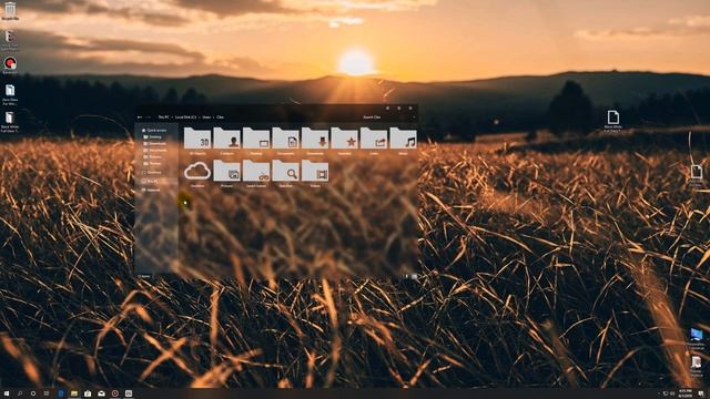 Black White Full Aero Glass Theme Windows10 May 2019 Update 1903 смотреть онлайн