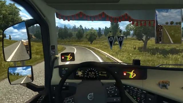 EURO TRUCK SIMULATOR 2 || Indonesian Driver || Overload Size || Blade 45 Meters смотреть онлайн