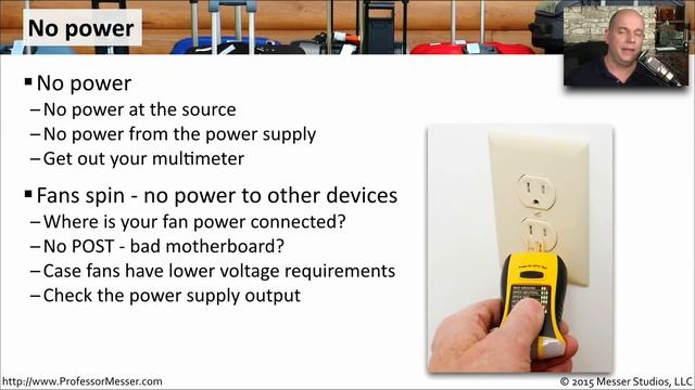 Troubleshooting Common Hardware Problems - CompTIA A+ 220-901 - 4.1 смотреть онлайн