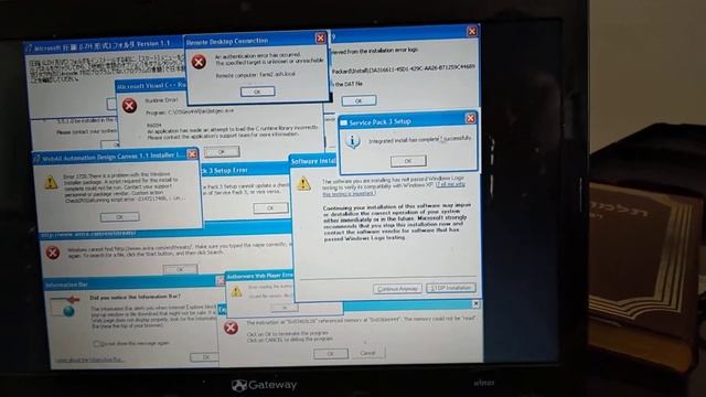 Windows XP Shutdown Error and Back смотреть онлайн