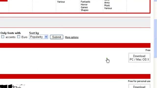 How To Download Fonts Online- Dafont.com