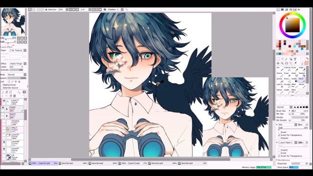 PAINT TOOL SAI SPEEDPAINT | Original смотреть онлайн