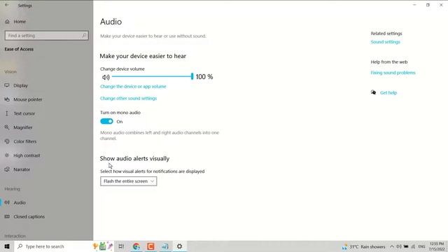 Enable Visual Alerts for Notifications in Windows 10/11 Sound Sentry смотреть онлайн