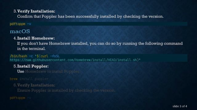 Installing Poppler for Document Processing смотреть онлайн