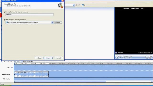 Cắt Nhạc Windows Movie Maker смотреть онлайн