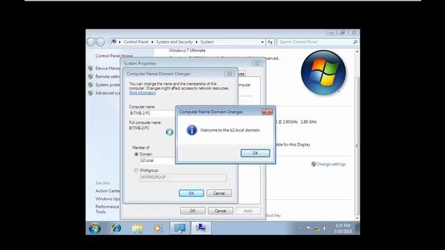 Join Client to AD in Windows Server смотреть онлайн