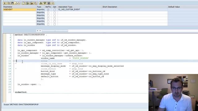 WebDynpro ABAP Modal Window: SAP Tutorial (Part 6) смотреть онлайн