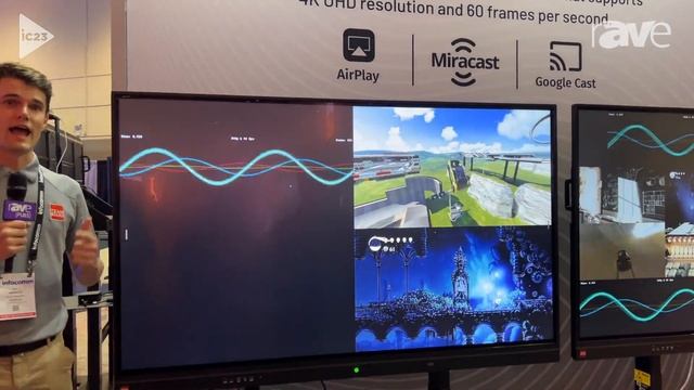 InfoComm 2023: TeamBoard Showcases AirServer CONNECT 2 Wireless Presentation Tool смотреть онлайн