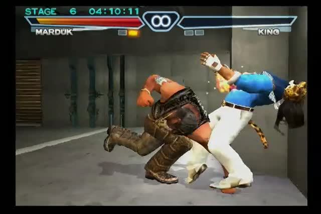 Tekken 4 PS2 - Arcade Mode with Marduk and Panda смотреть онлайн