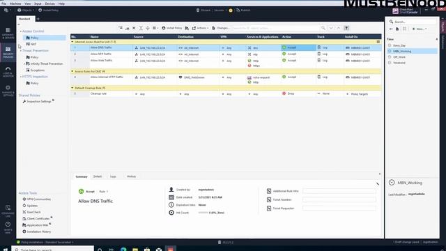 LAB:18 Configure Time Based Policy in Check Point Firewall R81 смотреть онлайн