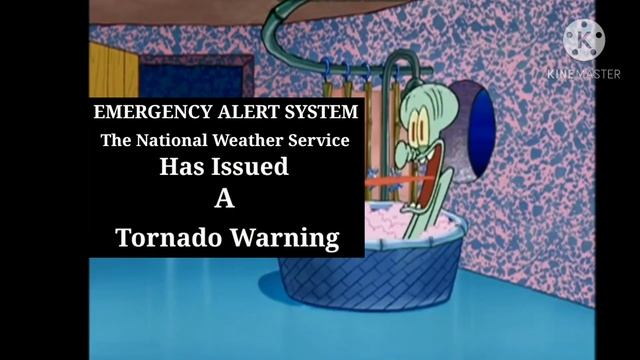 The Emergency Alert System Scares Squidward смотреть онлайн