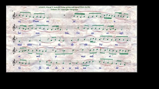 AXION, Glasul V, melodie veche prelucrată de ANTON PANN смотреть онлайн