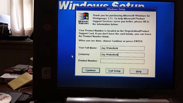 Installing MS-DOS 6.22 and Windows for WorkGroups 3.11 on the Toshiba T2130CT смотреть онлайн
