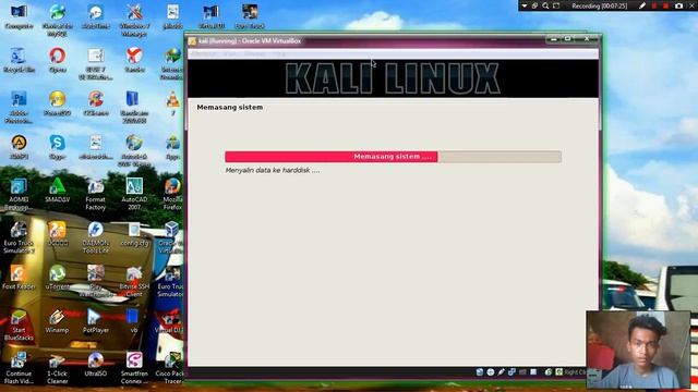 cara menginstall Kali Linux di virtualbox смотреть онлайн