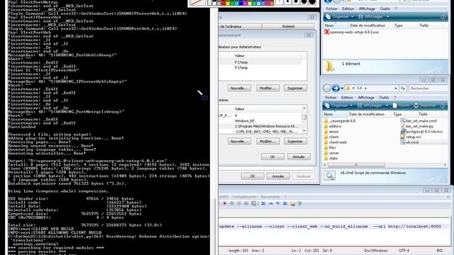 build openerp installer windows v6 with script v6.cmd PART 1 смотреть онлайн
