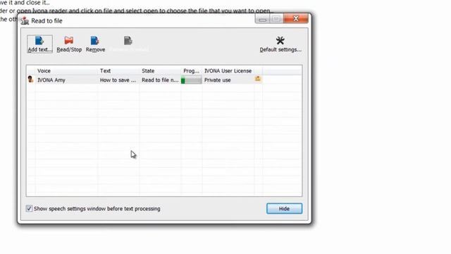 How to convert text to audio with Ivona reader смотреть онлайн