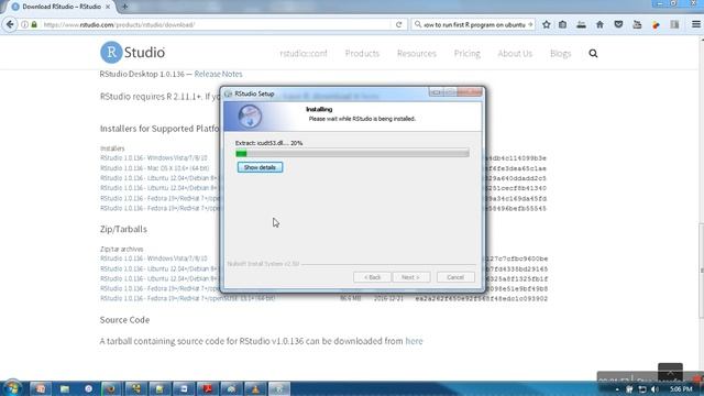 How to install RStudio on Widnows Operating System смотреть онлайн