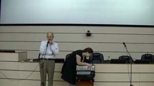 Концерт в Онкоцентре от 13.07.2018. Геннадий и Наталия Негодины