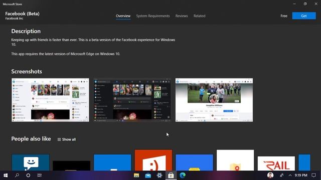 Facebook App is now available for Windows 10 in Microsoft Store смотреть онлайн