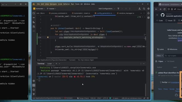 Getting Laid Off = Rust Every Day🦀| Automating ASC Updates | Komorebi | Win11 Tiling Window Manager смотреть онлайн