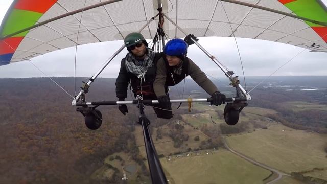 Robert Leonard Tandem Hang Gliding Lookout Mountain смотреть онлайн