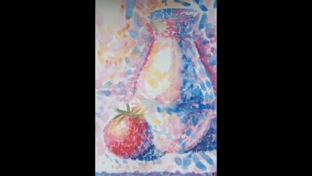 Живопись, 1 класс. Преподаватель Спиренкова М.В. смотреть онлайн