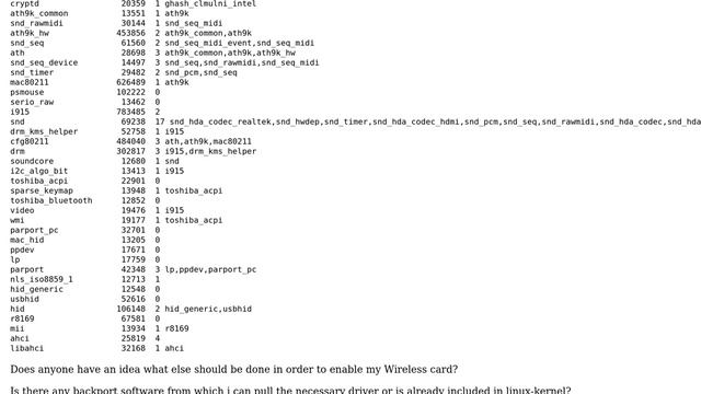 Ubuntu: Qualcomm Atheros QCA9565 / AR9565 Wireless Network Adapter -- Ubuntu 14.04 (2 Solutions!!) смотреть онлайн