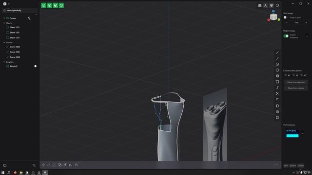 32 - Shaver Device Main Shapes