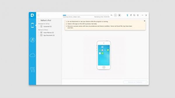 Wondershare Dr.Fone  - Recover Data from iOS Device Directly