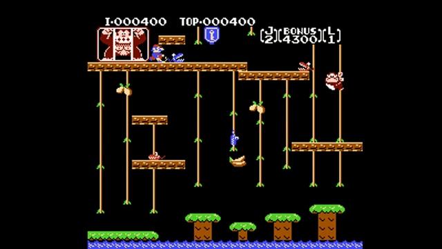 Donkey Kong Classics. NES. Walkthrough смотреть онлайн