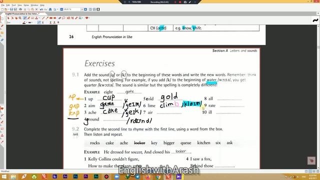 Pronunciation In Use Part 27 Intermediate (the Consonant Sounds /g/ And /k/)