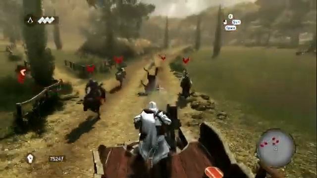 assassin's creed brotherhood on ATI Radeon HD 4650 Gameplay смотреть онлайн