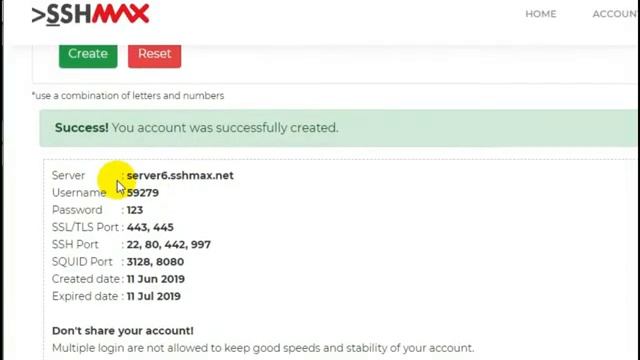HOW TO MAKE 1MONTH SSH ACCOUNT ON SSHMAX FOR FREE смотреть онлайн