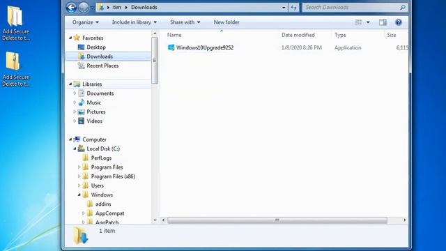 How to Add 'Secure Delete' to the Windows 10, 8 and 7 Context Menu смотреть онлайн
