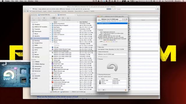 Installing Ableton Live 64-bit AND 32-bit Side-by-Side смотреть онлайн