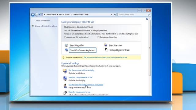 How to use the On-screen (virtual) Keyboard in Windows® 7 смотреть онлайн