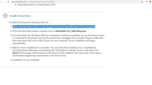 安裝kinect 2.0 sdk смотреть онлайн