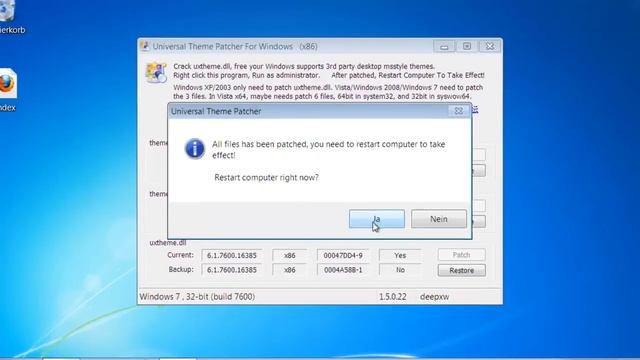 Windows: Themes installieren (Visual Styles) смотреть онлайн