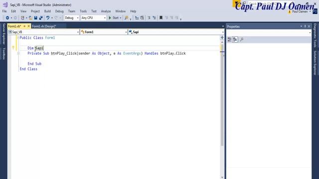 How to Convert Text To Speech Or Stop the Speech Reader in Visual Basic.Net смотреть онлайн