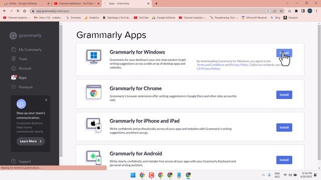 ✅ How to Install Grammarly on Windows 11 or 10 PC {Laptop 2023} смотреть онлайн