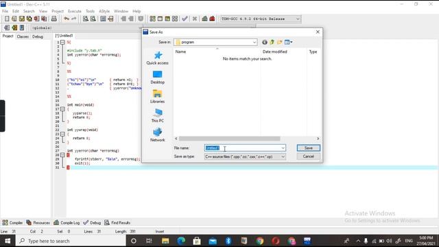 How to run Yacc programs in windows platform смотреть онлайн