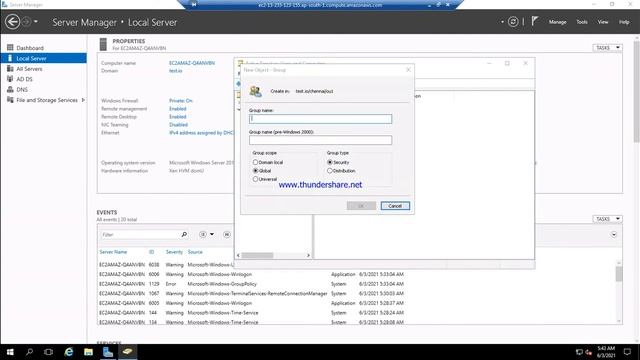 How To Create OUs | Groups| Users in Windows Server 2016 TAMIL смотреть онлайн