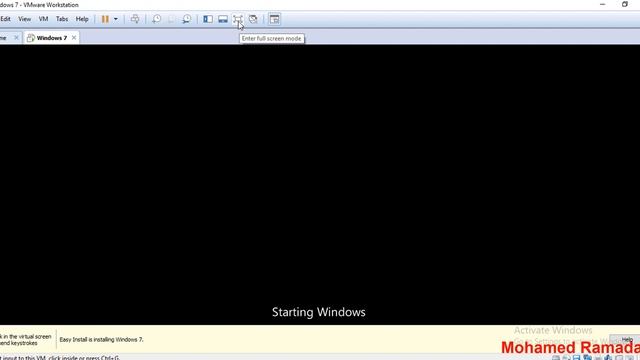 ازاى تسطب نسخة وهمية ويندوز Windows 7 على برنامج VMware смотреть онлайн