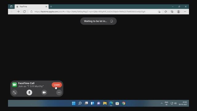 FaceTime Link смотреть онлайн