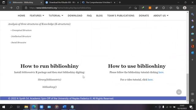 Cara / Tutorial Menjalankan Biblioshiny | Bibliometrix | Rstudio | R Language смотреть онлайн