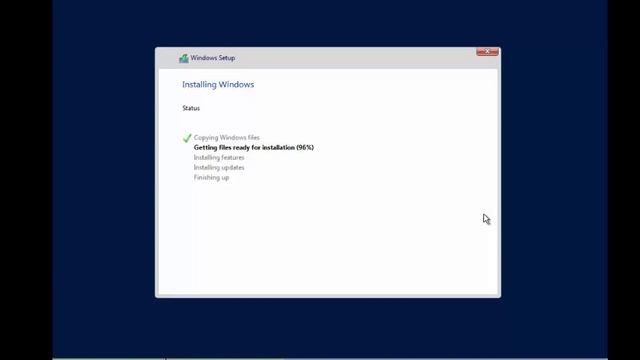 Installing Windows Server 2016 Step By Step смотреть онлайн