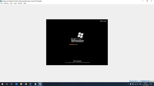 Install Microsoft Windows Whistler 5.1.2428.1 | Install Windows XP Beta 1 in VirtualBox смотреть онлайн